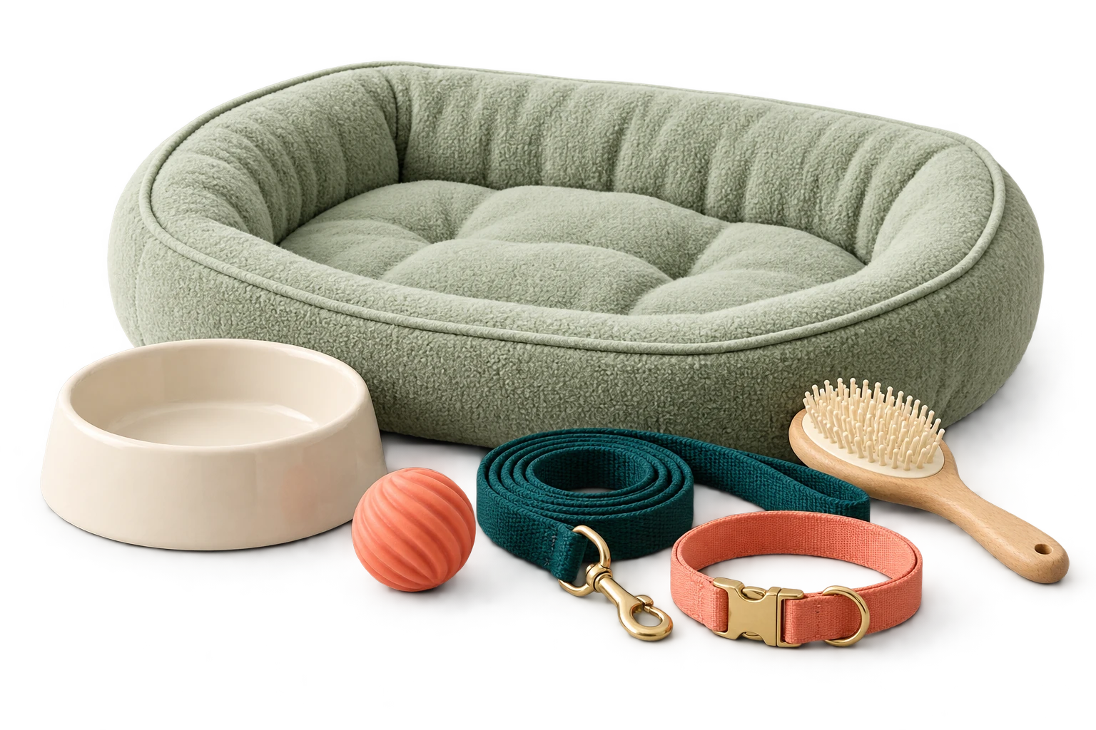 Illustration of everyday pet gear